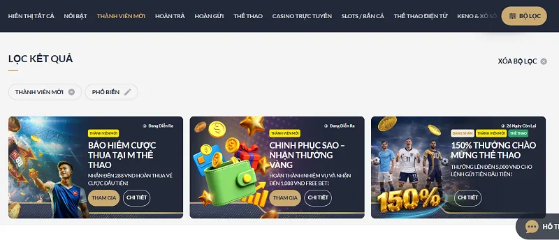 M88 39 Khuyến Mãi M88 chào mừng thành viên mới